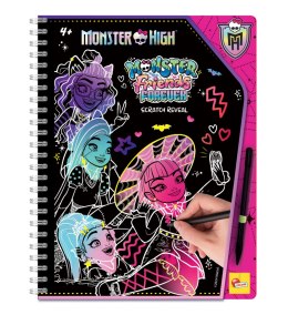 LISCIANI MONSTER HIGH SKETCHBOOK MONSTER SCRATCH REVEAL FOREVER FRIENDS