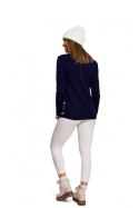 Sweter Damski Model MXS04 Navy - Moe Moe