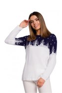 Sweter Damski Model MXS05 Navy - Moe Moe