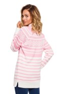 Sweter Damski Model MXS08 Pink - Moe Moe