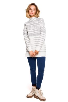 Sweter Damski Model MXS08 Popiel - Moe Moe