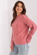 Sweter Damski Model AT-SW-0146.10P Pink - AT AT