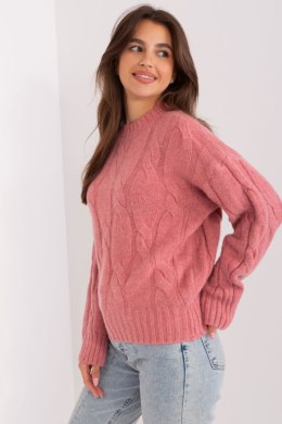 Sweter Damski Model AT-SW-0146.10P Pink - AT AT