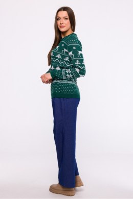 Sweter Damski Model MXS09 Green - Moe Moe