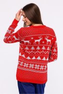 Sweter Damski Model MXS09 Red - Moe Moe