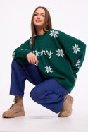 Sweter Damski Model MXS10 Green - Moe Moe