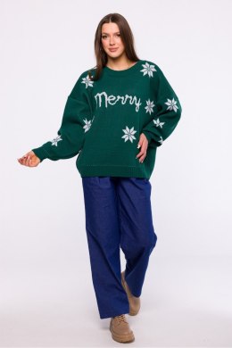 Sweter Damski Model MXS10 Green - Moe Moe