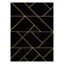 Dywan ESTEMA MARBLEGEO kolor czarny 240x330 Hakano - RUG/LU/ESTEMA/MARBLEGEO/BLACK+GOLD/240x330