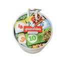 PUZZLE MOI PRZYJACIELE ZWIERZĄTKA NAUKA MATEMATYKI LICZENIE ZESTAW