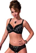 Biustonosz push up Biustonosz Usztywniany Model VB-242 Black - Vena Vena