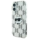 Karl Lagerfeld IML Choupette Head Electroplated - Etui iPhone 16 (przezroczysty)