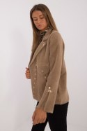 Kurtka Damska Model MBM-KR-250.77 Dark Beige - MBM MBM