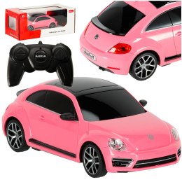 Samochód zdalnie sterowany Rastar 76200 Volkswagen Beetle 1:24 różowy Kik sp. z o.o. sp. k.