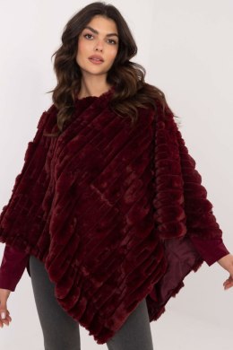 Sweter Poncho Model AT-PN-2347.68 Bordo - AT AT