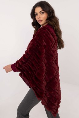 Sweter Poncho Model AT-PN-2347.68 Bordo - AT AT