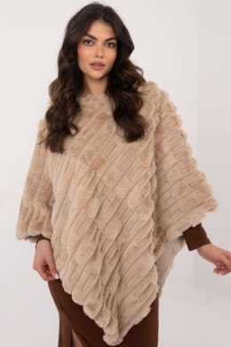 Sweter Ponczo Model AT-PN-2347.88 Beige - AT AT