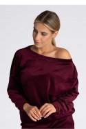 Bluza Damska Model M968 Bordo - Figl Figl