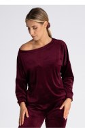 Bluza Damska Model M968 Bordo - Figl Figl