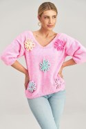 Sweter Damski Model M994 Pink - Figl Figl