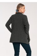 Sweter Kardigan Model M1043 Dark Grey - Figl Figl