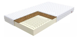Polski Materac lateksowy KOKOS H2 H3 TORO 90x200x12 PREMIUM JERSEY