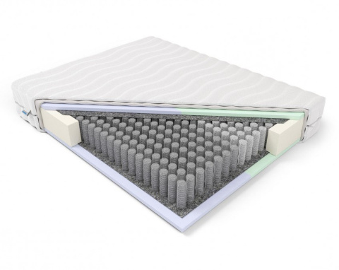Materac pocket dla Par H2H3 Penelopa i Odyseusz 180x200x18 Aloe Vera