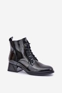 Botki Model DA JC42-53 Black - Step in style Step in style