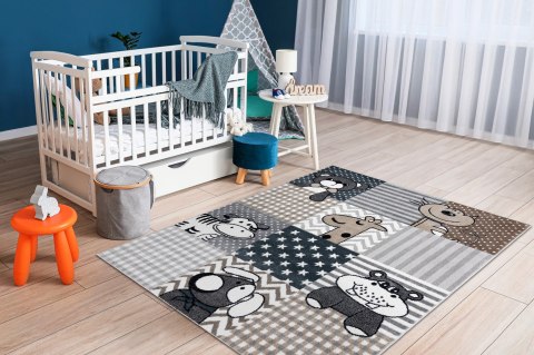 Dywan BEO PETS kolor szary 120x170 Hakano - RUG/LU/BEO/PETS/GREY/120x170