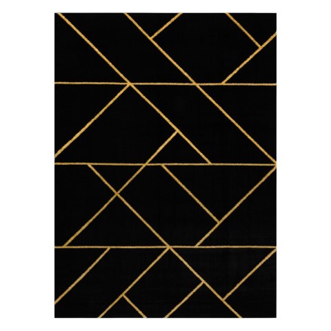 Dywan ESTEMA MARBLEGEO kolor czarny 80x150 Hakano - RUG/LU/ESTEMA/MARBLEGEO/BLACK+GOLD/80x150