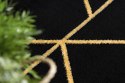 Dywan ESTEMA MARBLEGEO kolor czarny 80x150 Hakano - RUG/LU/ESTEMA/MARBLEGEO/BLACK+GOLD/80x150