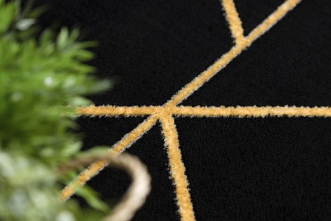 Dywan ESTEMA MARBLEGEO kolor czarny 80x150 Hakano - RUG/LU/ESTEMA/MARBLEGEO/BLACK+GOLD/80x150
