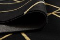 Dywan ESTEMA MARBLEGEO kolor czarny 80x150 Hakano - RUG/LU/ESTEMA/MARBLEGEO/BLACK+GOLD/80x150