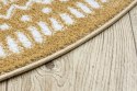 Dywan FUN Napkin serweta koło - złoty - RUG/LU/BEO/NAPKIN/MUSTARD/R100