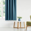 Zasłona BLACKOUT kolor niebieski    140x270 ameliahome - CURT/AH/BLACKOUT/PLEAT/BLUE/140X270/1PC