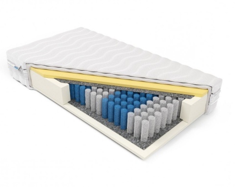 MATERAC POCKET VISCO MEMORY H1 H2 Apollo Plus 120x200x28 SilverActive