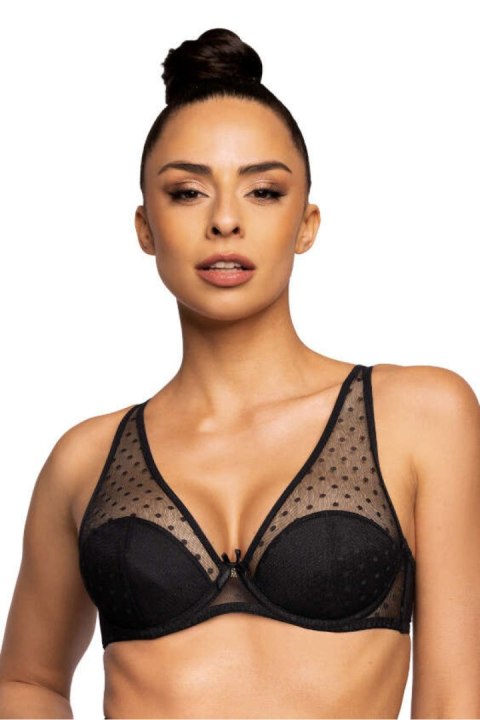 Biustonosz Soft Biustonosz Push-up Model Dotssy M-3714/11/1 Black - Mat Mat