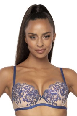 Biustonosz push up Biustonosz Push-up Model Frances M-3804/11 Beige/Navy - Mat Mat