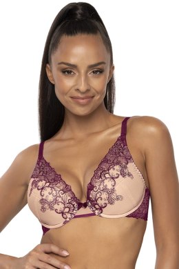 Biustonosz push up Biustonosz Push-up Model Maureen M-3808/11/1 Beige/Violet - Mat Mat