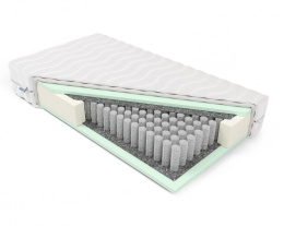 Materac pocket pianka HR H3 Odyseusz 140x200x18 Medicott/Tencel