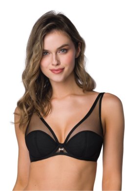 Biustonosz push up Biustonosz Push-up Model Esme M-3902/11 Black - Mat Mat