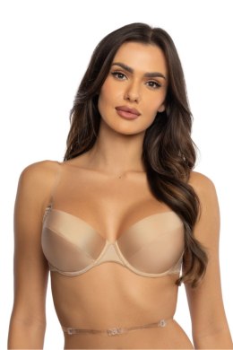 Biustonosz push up Biustonosz Push-up Model Kaja M-909/1 Beige 2 - Mat Mat