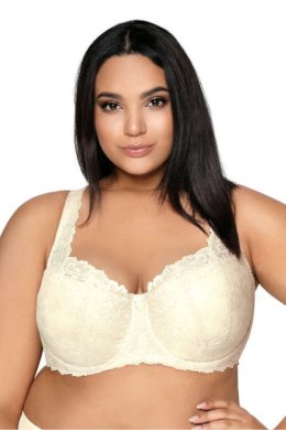 Biustonosz push up Biustonosz Usztywniany Model Carmela Big M-053/22 Cream - Mat Mat