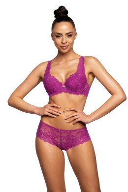 Biustonosz push up Biustonosz Usztywniany Model Carmela M-053/22 Magenta - Mat Mat