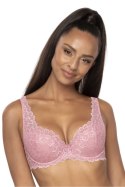 Biustonosz push up Biustonosz Usztywniany Model Carmela M-053/22 Pink 2 - Mat Mat