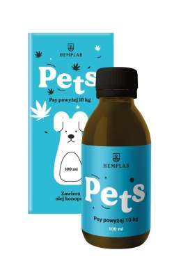 HEMPLAB PETS Olej z 5% CBD dla psów powyżej 10kg 100ml