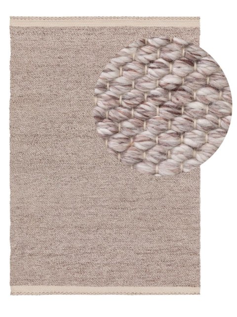 Dywan KIAH kolor kremowy styl minimalistyczny 160x230 Benuta - RUG/BENUT/KIAH/CREAM+TAUPE/160x230