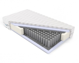 Materac pocket pianka HR H2 Penelopa 180x200x27 Medicott/Tencel