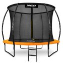 Trampolina ogrodowa profilowana 8ft/252cm z siatką wewnętrzną Neo-Sport