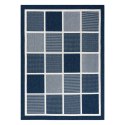 Dywan WINK SQUARES kolor niebieski 160x230 Hakano - RUG/LU/WINK/SQUARES/BLUE/160x230