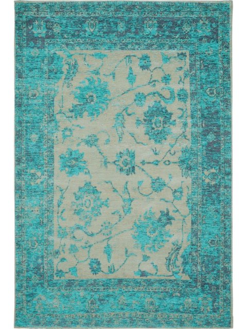 Dywan FRENCIE 2 kolor turkusowy styl ornament 160x235 Benuta - RUG/BENUT/FRENCIE/2/TURQUOISE/160x235